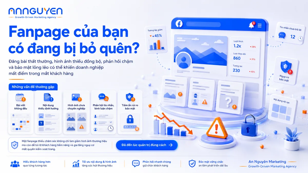 Quản trị & Bảo mật Fanpage Facebook chuyên nghiệp cùng An Nguyên Marketing - Hinh anh 2