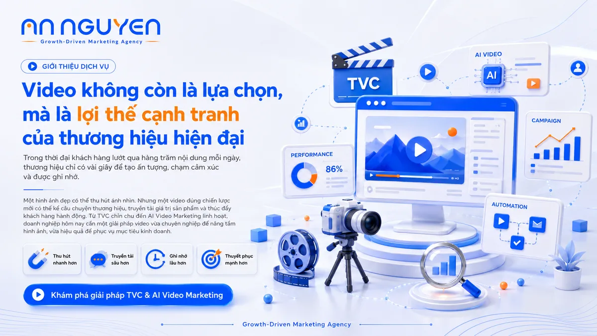 Sản xuất TVC và AI Video Marketing chuyên nghiệp cùng An Nguyên Marketing - Hinh anh 1