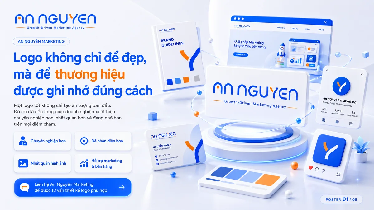 Thiết kế logo chuyên nghiệp - An Nguyên Marketing