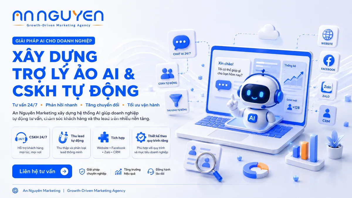 Trợ lý ảo AI & CSKH Tự động cho doanh nghiệp - Hinh anh 1