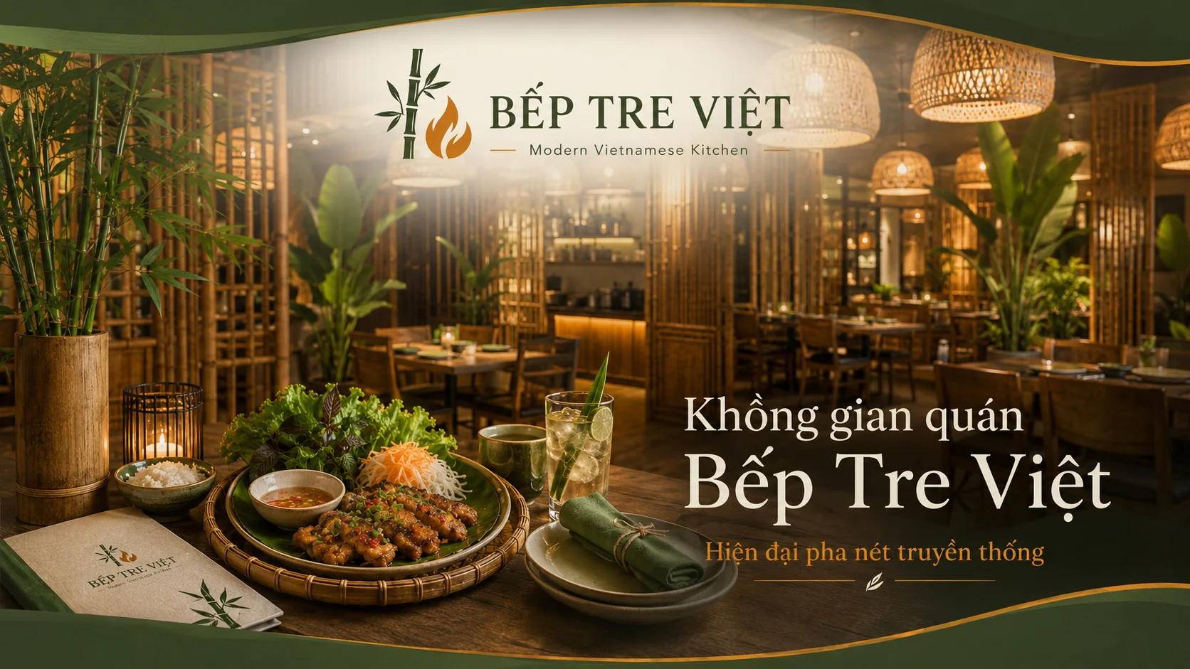 Bếp Tre Việt — Modern Vietnamese Kitchen: Câu chuyện thương hiệu ẩm thực Việt chinh phục thực khách trẻ