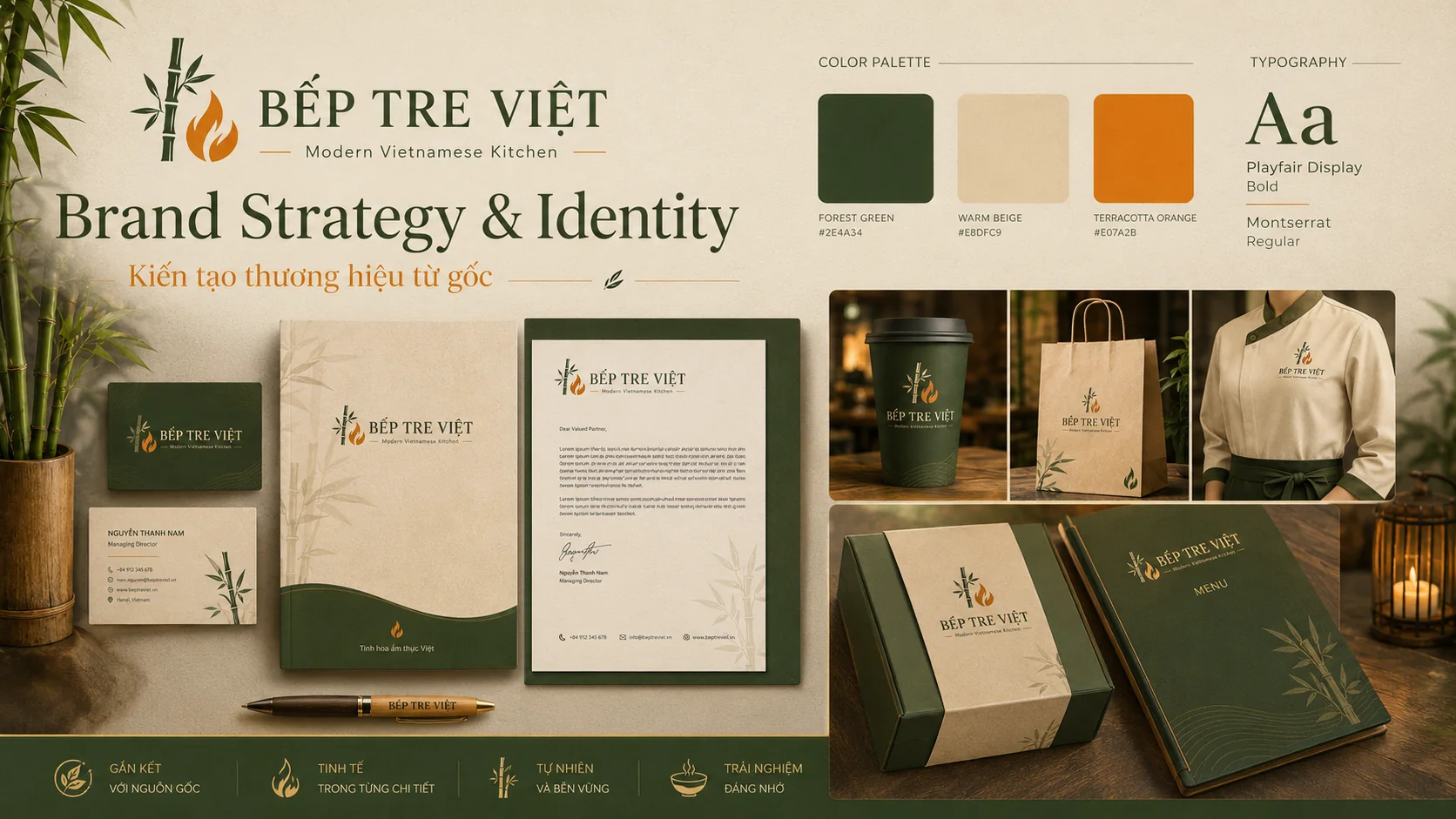Bếp Tre Việt — Modern Vietnamese Kitchen: Câu chuyện thương hiệu ẩm thực Việt chinh phục thực khách trẻ
