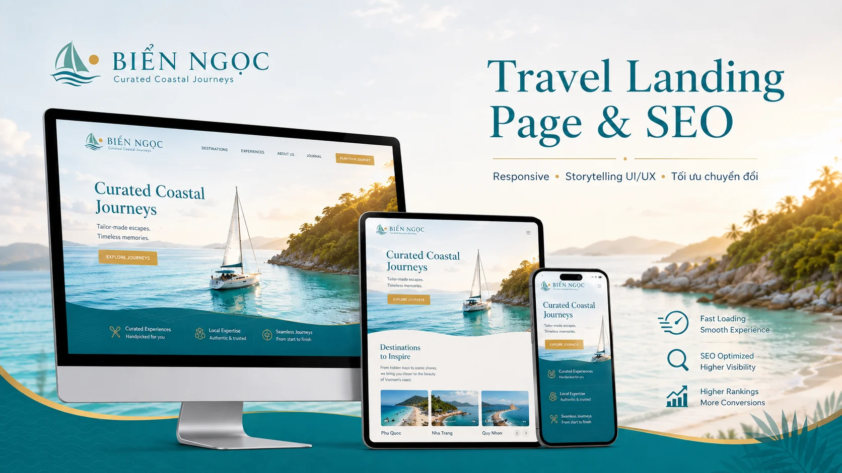 Biển Ngọc — Curated Coastal Journeys: Kiến tạo thương hiệu du lịch biển cao cấp