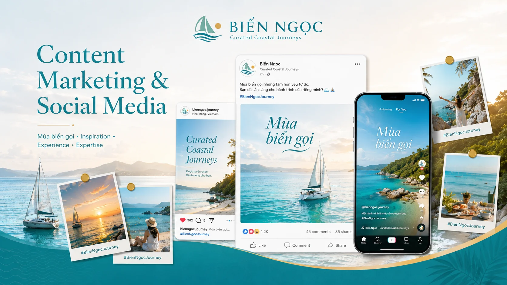 Biển Ngọc — Curated Coastal Journeys: Kiến tạo thương hiệu du lịch biển cao cấp
