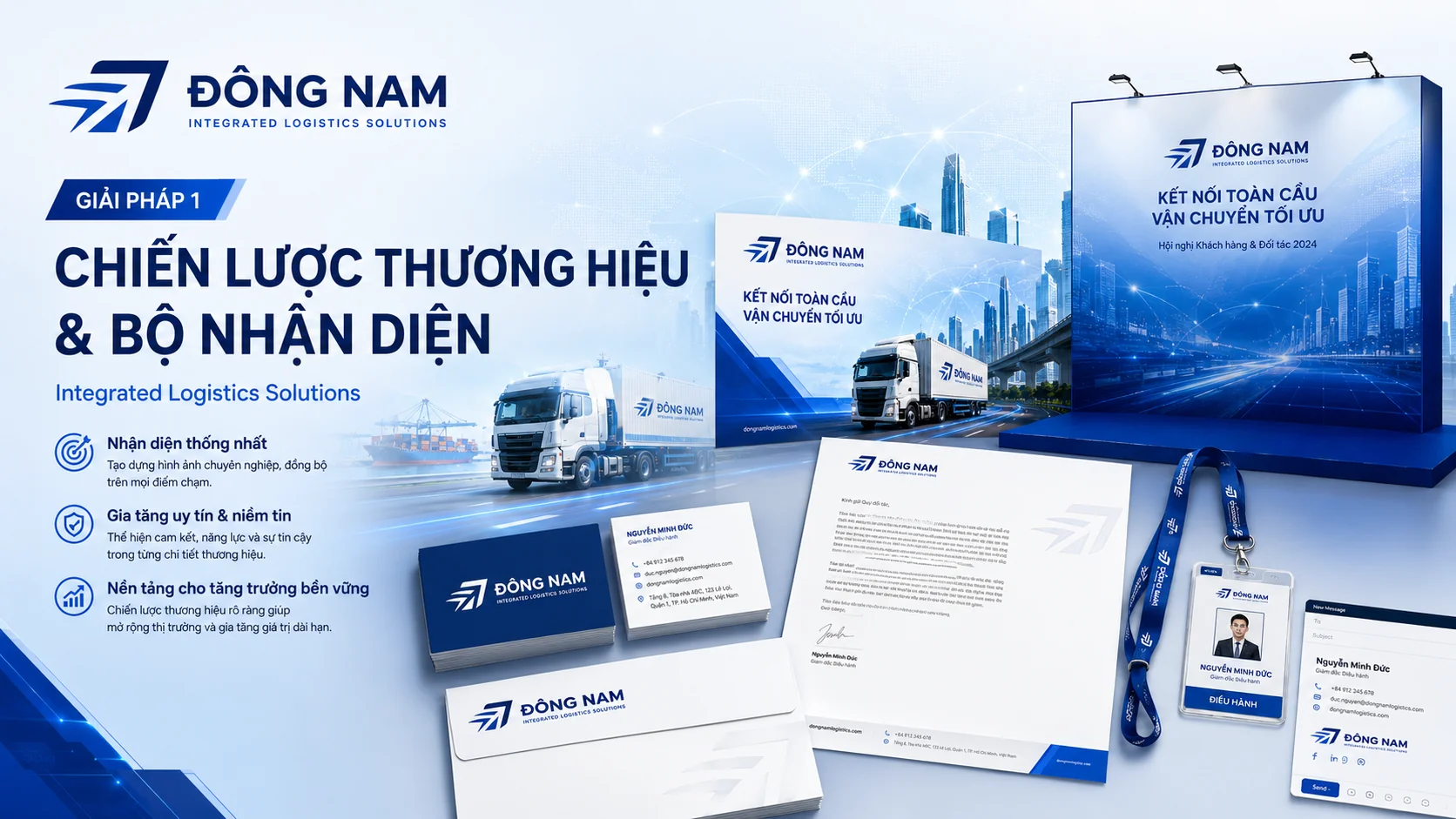 Đông Nam Logistics — Integrated Logistics Solutions: Case Study Chuyển Đổi Số Ngành Logistics