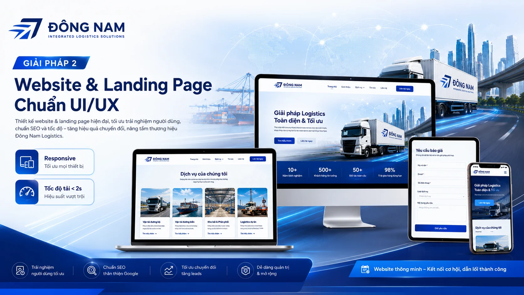 Đông Nam Logistics — Integrated Logistics Solutions: Case Study Chuyển Đổi Số Ngành Logistics