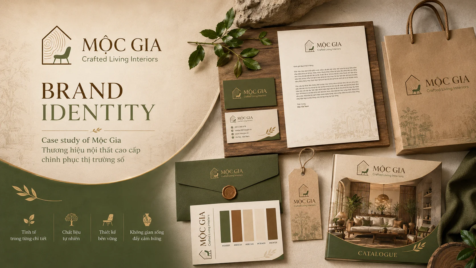 Mộc Gia — Crafted Living Interiors: Câu chuyện thương hiệu nội thất cao cấp chinh phục thị trường số