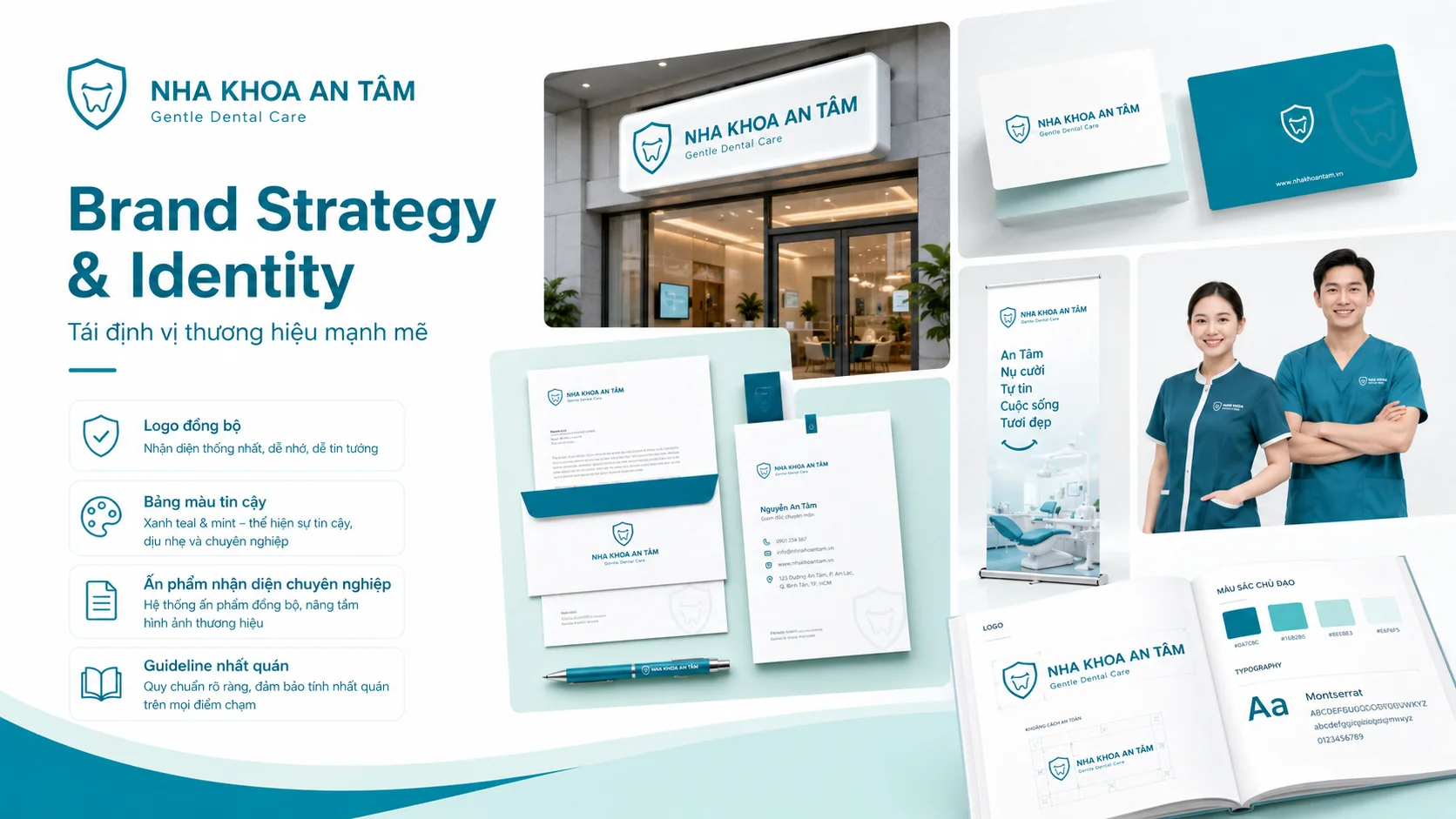 Nha Khoa An Tâm - Gentle Dental Care: Case Study Chuyển đổi số Ngành Nha khoa