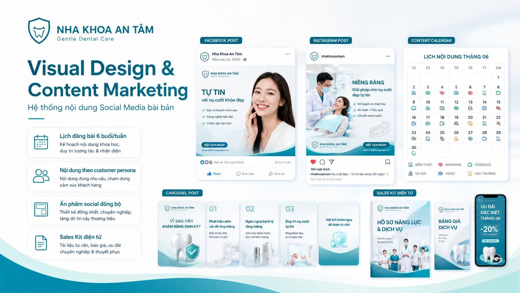 Nha Khoa An Tâm - Gentle Dental Care: Case Study Chuyển đổi số Ngành Nha khoa