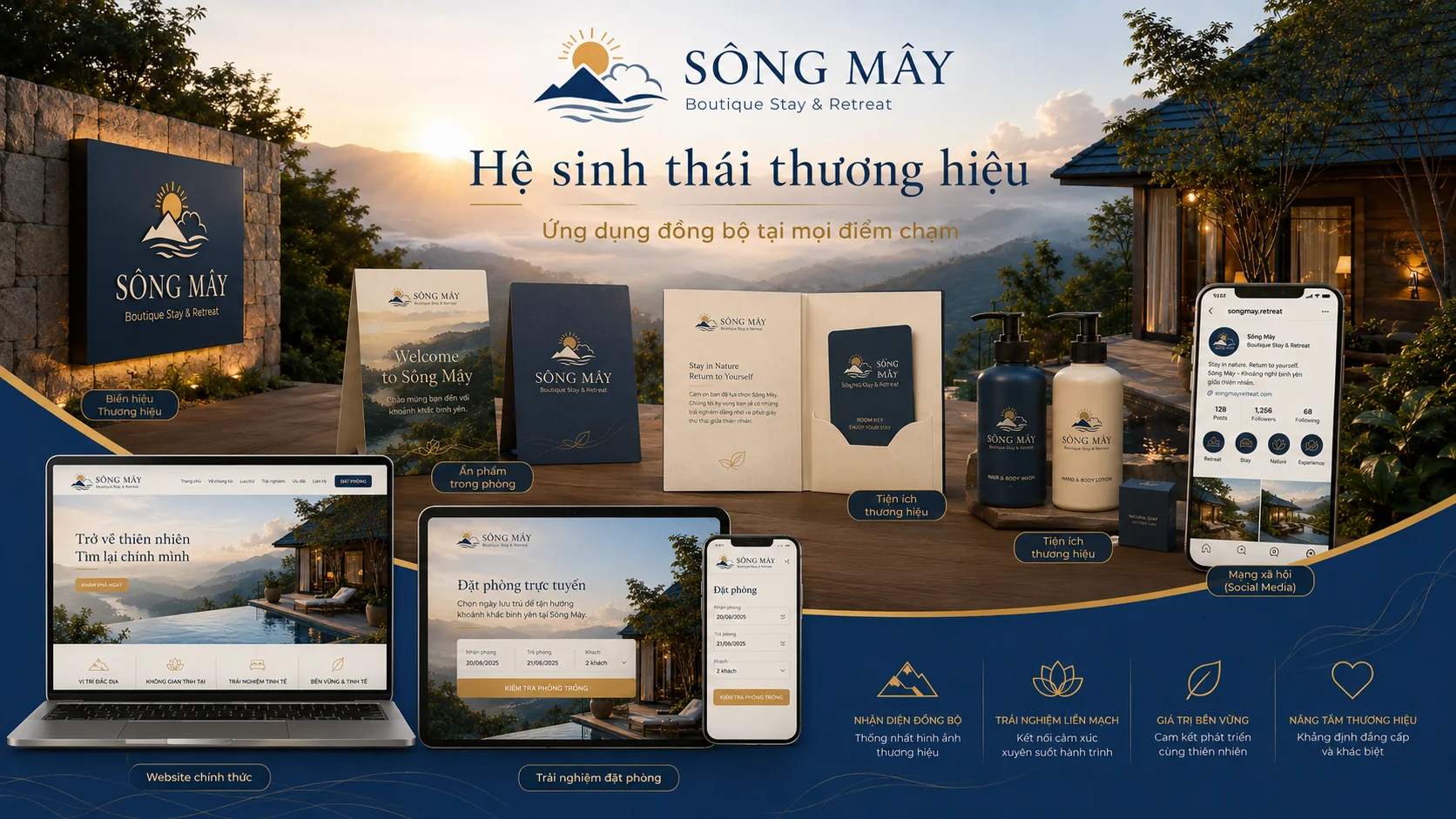 Sông Mây Boutique Stay & Retreat — Câu Chuyện Thương Hiệu
