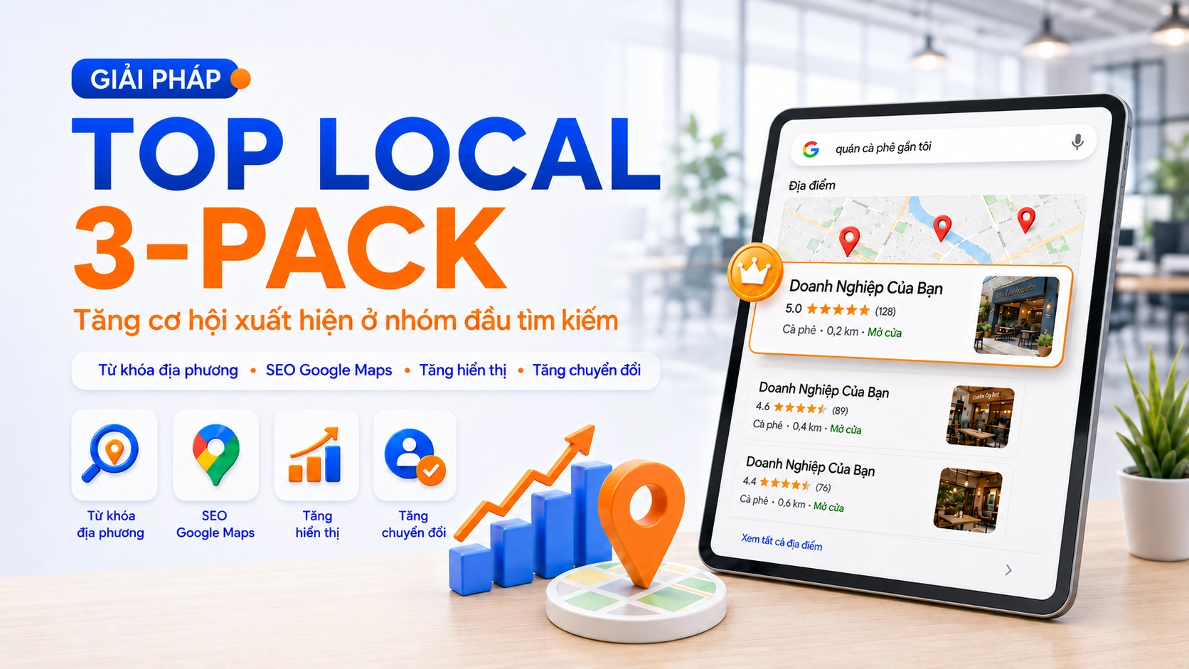 Dịch vụ Google Map tại An Nguyên Marketing