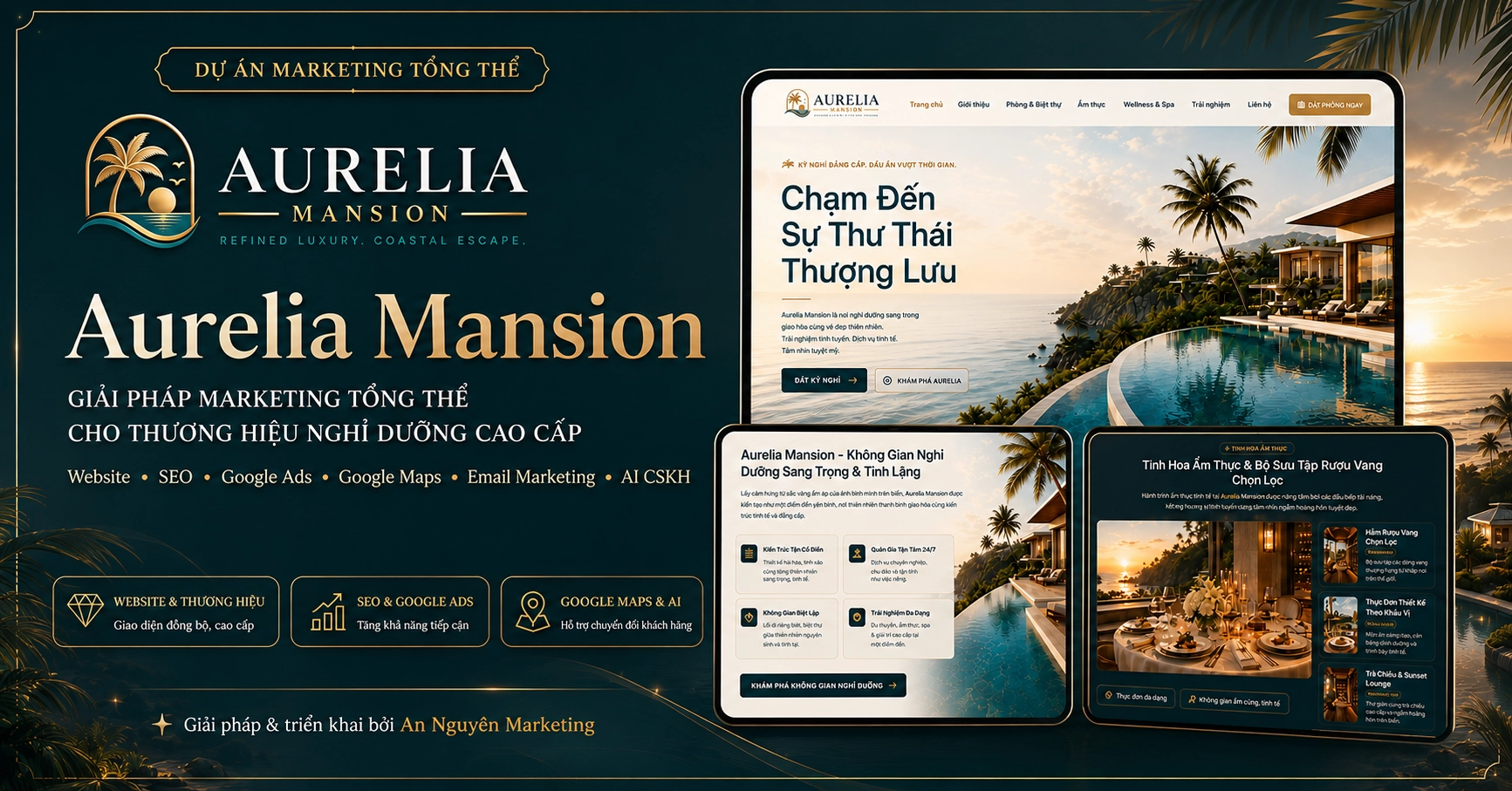 Aurelia Mansion – Bài toán xây dựng thương hiệu nghỉ dưỡng cao cấp