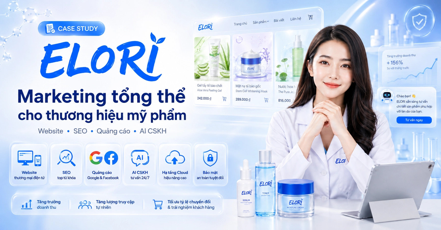 ELORI – Xây dựng hệ sinh thái Marketing tổng thể cho thương hiệu mỹ phẩm