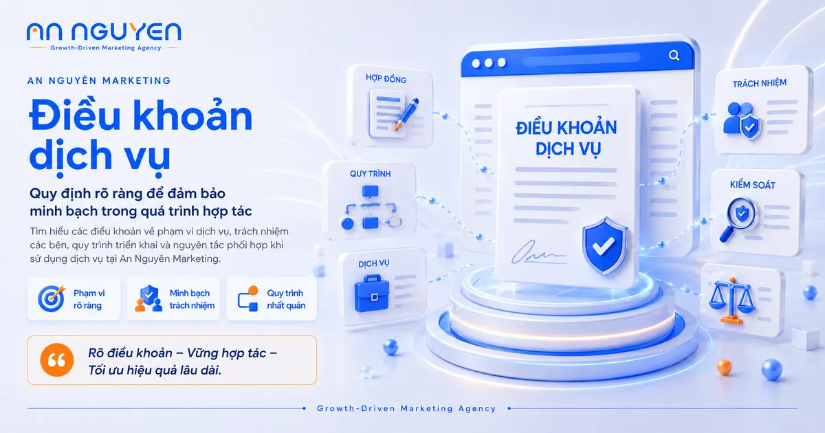 Điều khoản dịch vụ