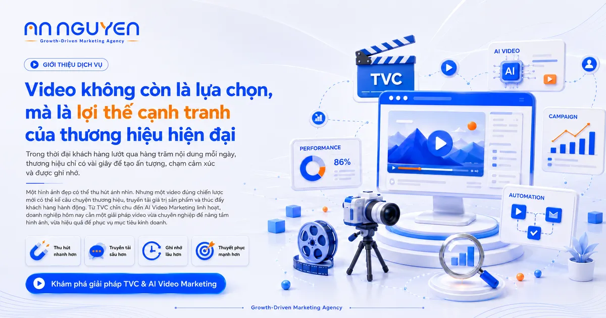 Sản xuất TVC & AI Video Marketing